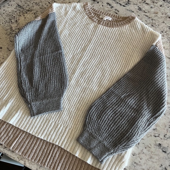 Ladies size small color block light weight sweater - Picture 1 of 2